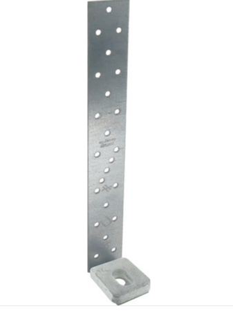 Ancrage pied de mur AH29050/2 avec rondelle US40 (sismique)